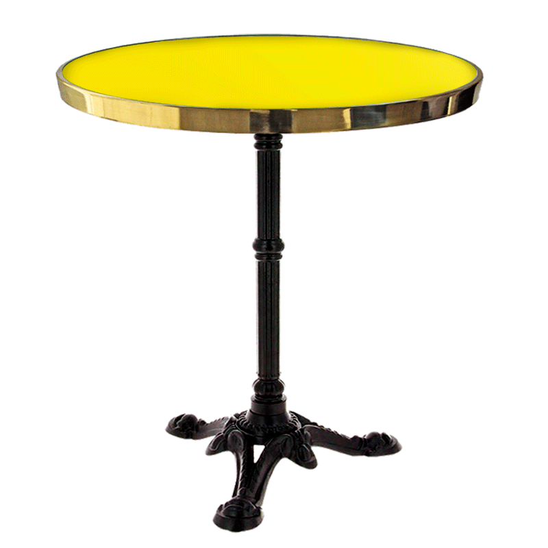 Mesa Bistrô Redonda Esmaltada 77 cm Mesa Bistrô Redonda Esmaltada 77 cm