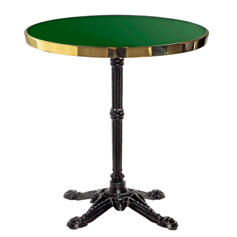 Table de Bistrot Ronde Émaillée 77 cm Table de Bistrot Ronde Émaillée 77 cm