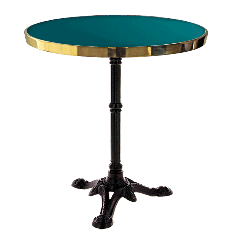 Table de Bistrot Ronde Émaillée 77 cm Table de Bistrot Ronde Émaillée 77 cm