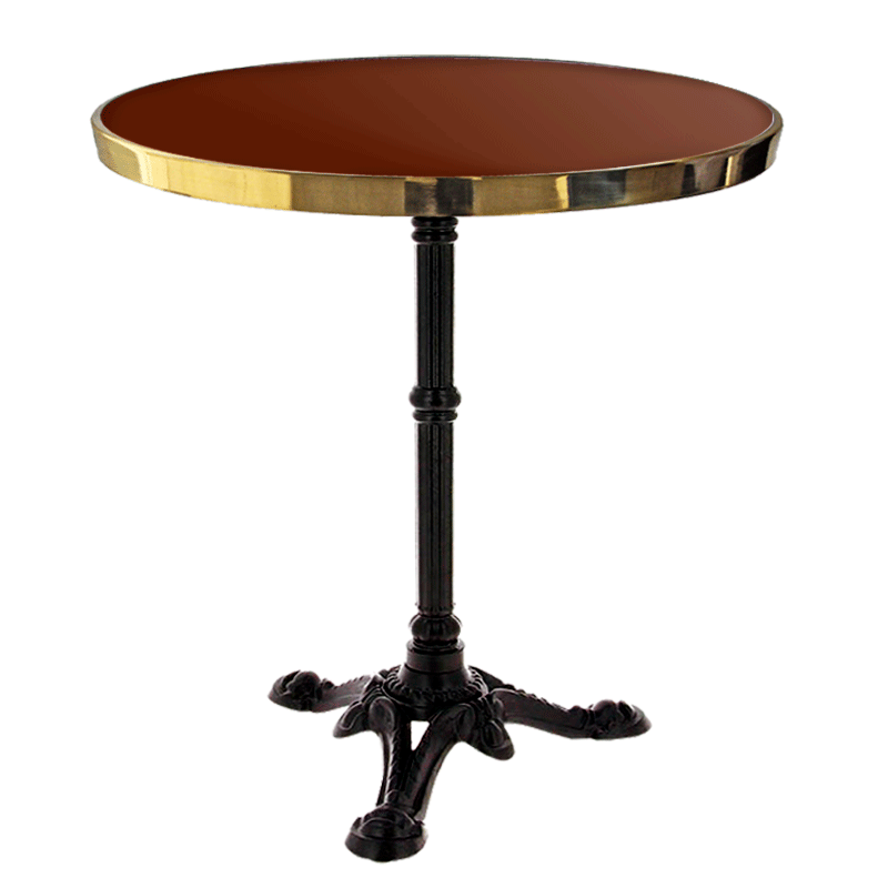 Table de Bistrot Ronde Émaillée 77 cm Table de Bistrot Ronde Émaillée 77 cm