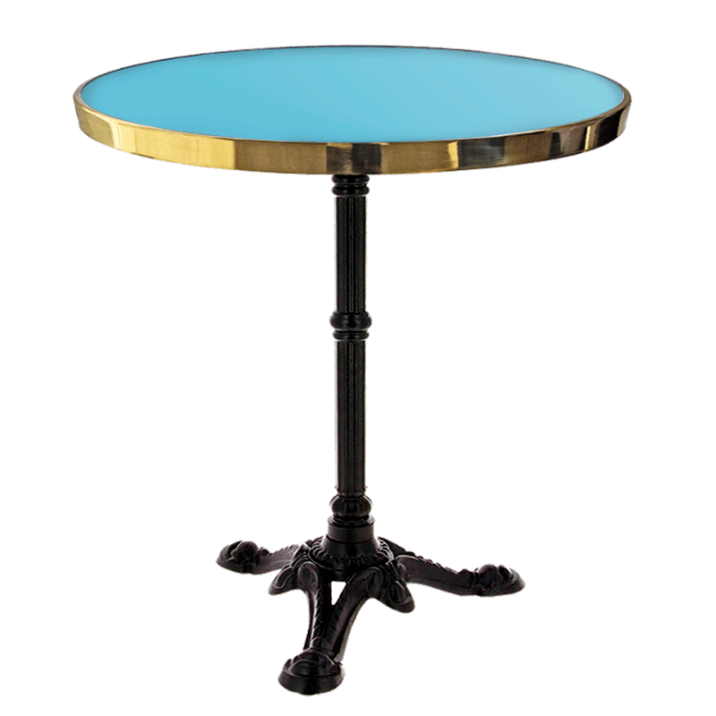 Table de Bistrot Ronde Émaillée 77 cm Table de Bistrot Ronde Émaillée 77 cm