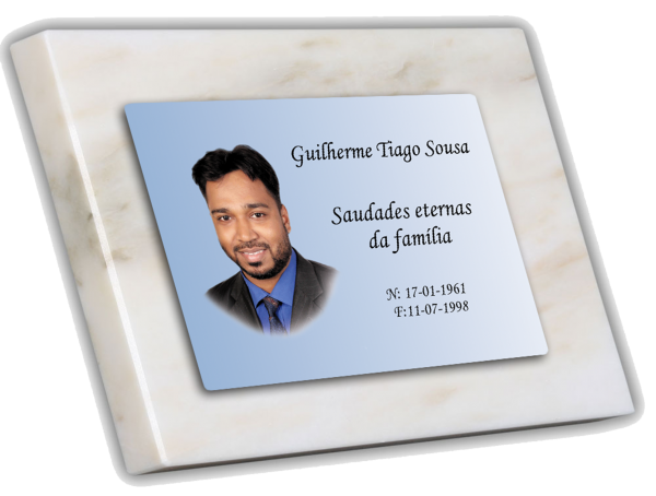 White Marble Tombstone 24X20 cm White Marble Tombstone 24X20 cm